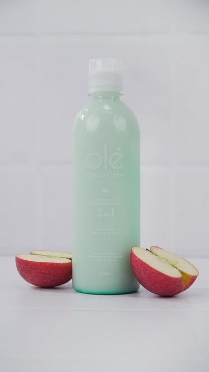 Shampoo + Conditioner 2 In 1 - Apple Cider Vinager